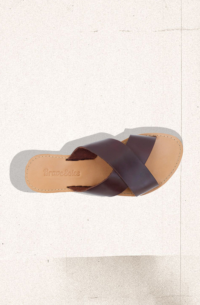 Costanza Slide SandalsSandalsGenuine leather slide sandal handcrafted by artisans from sustainable materials. The Constanza is designed for comfort and travel. Handcut and upcycled tire soles wiGlobalistinaCostanza Slide SandalsGlobalistina